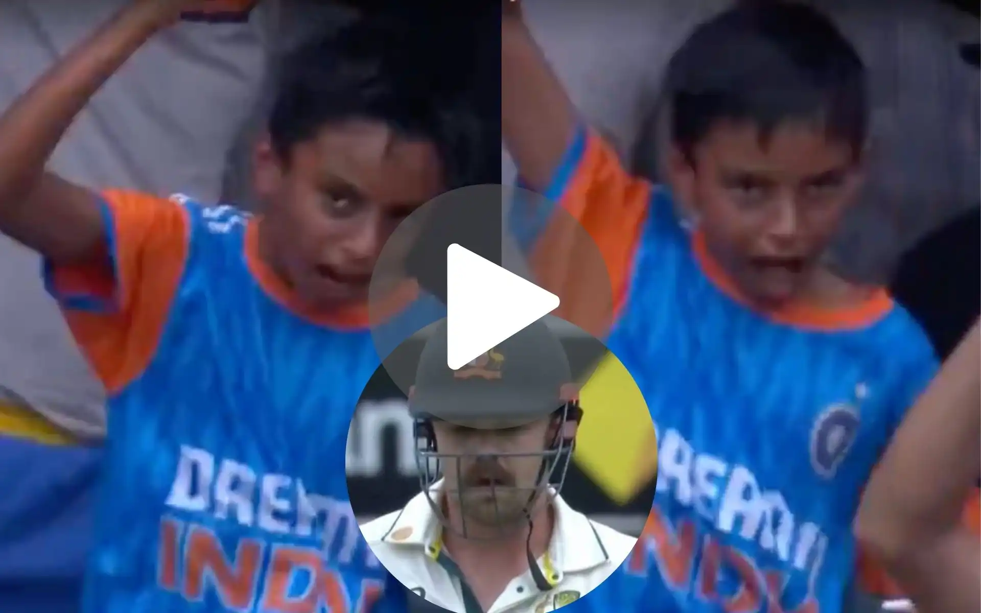 [Watch] Little Indian Fan Gives Angry Send-Off To Travis Head As Siraj Takes Revenge In Gabba